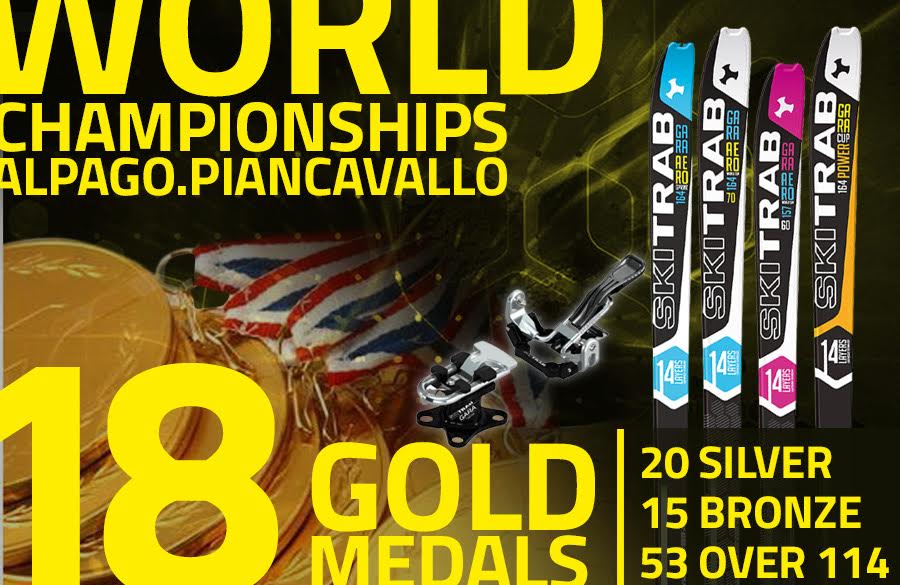 World Championship Alpago-Transcavallo 2017:  Ski Trab dominates the ranking with nearly 50% of the medals